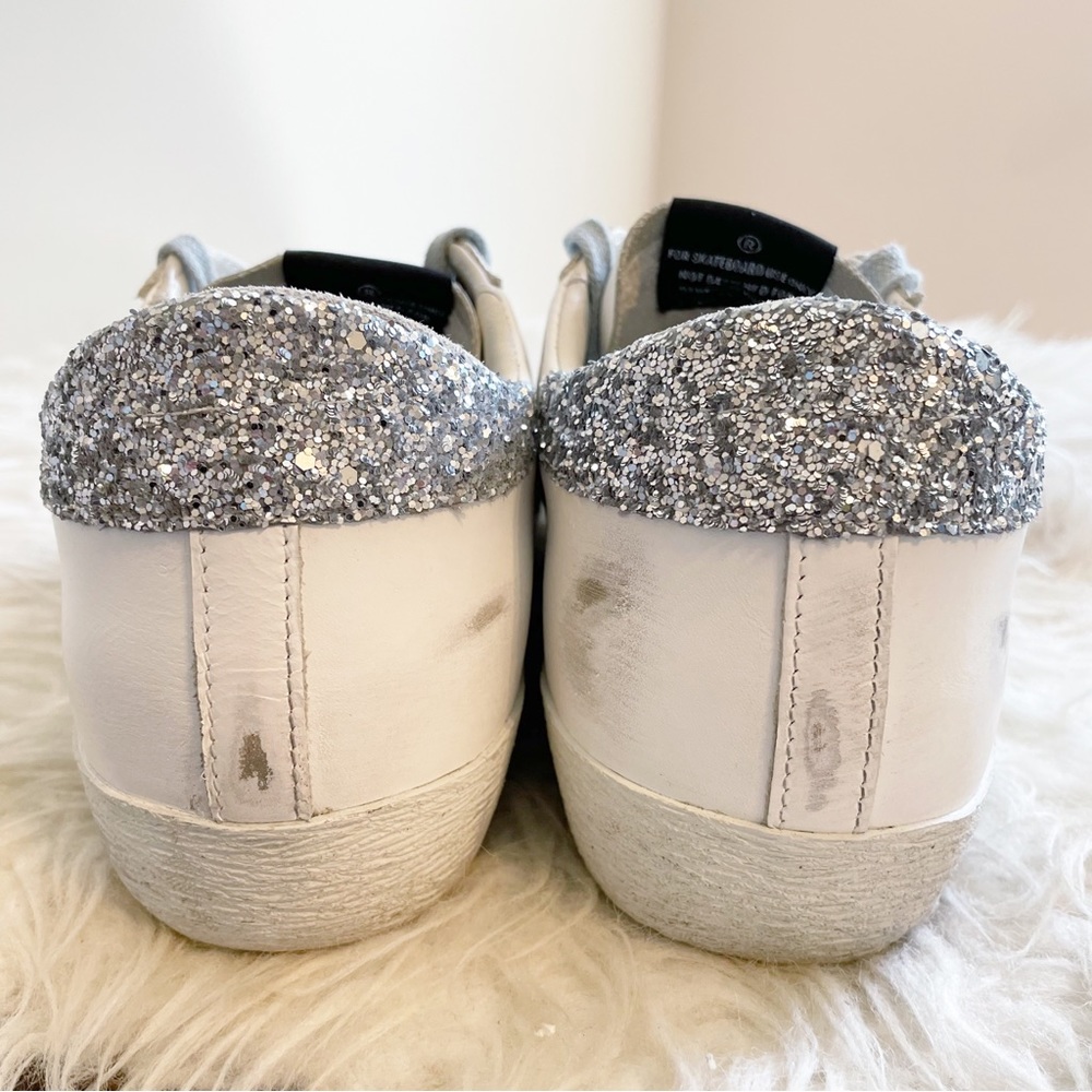 Golden Goose Superstar Rainbow Lace Up Sneaker size 40 NEW - Picture 7 of 14